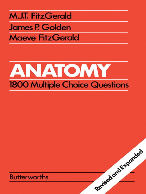 Title details for Anatomy by M J T Fitzgerald - Available